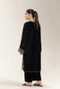 Embroidered Velvet Black 2PC