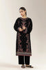 Embroidered Velvet Black 2PC