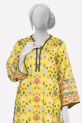 Mustard Printed 3PC