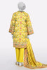 Mustard Printed 3PC