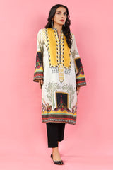 Cambric Cream Kurti