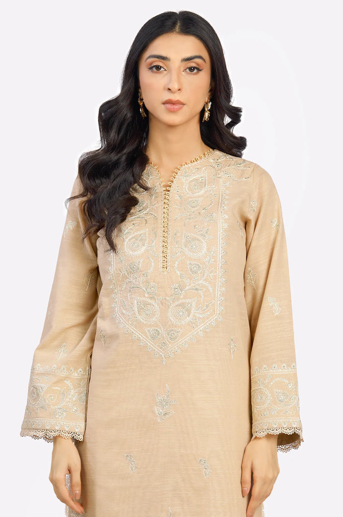 Khaddar Embroidered Kurti From Sohaye By Diners