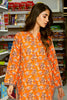 Khaddar Orange Kurti