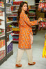 Khaddar Orange Kurti