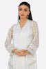 White Organza Net Kurti