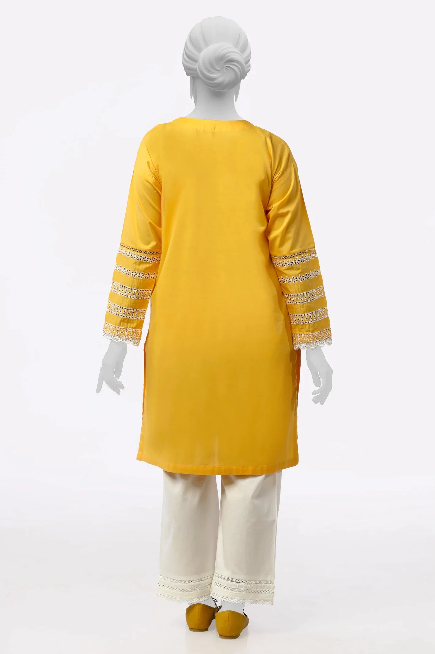 Yellow Stylised Kurti From Sohaye By Diners