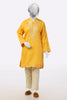 Yellow Embroidered Kurti From Sohaye By Diners