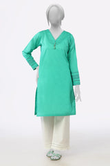 Green Stylised Kurti From Sohaye By Diners