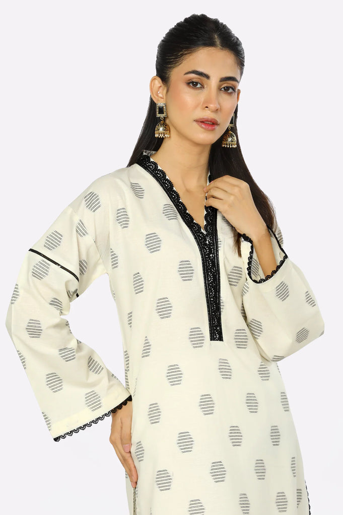 Ivory Basic Kurti