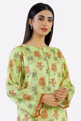 Ready To Wear Printed Lemon Kurti