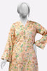 Peach Printed Kurti From Sohaye By Diners
