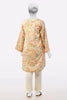 Peach Printed Kurti From Sohaye By Diners