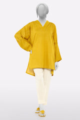 Mustard Fusion Kurti