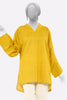 Mustard Fusion Kurti