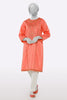 Peach Embroidered Kurti