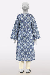 Blue Printed Kurti