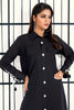 Cambric Black Stylised Kurti