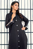Cambric Black Stylised Kurti