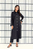 Cambric Black Stylised Kurti