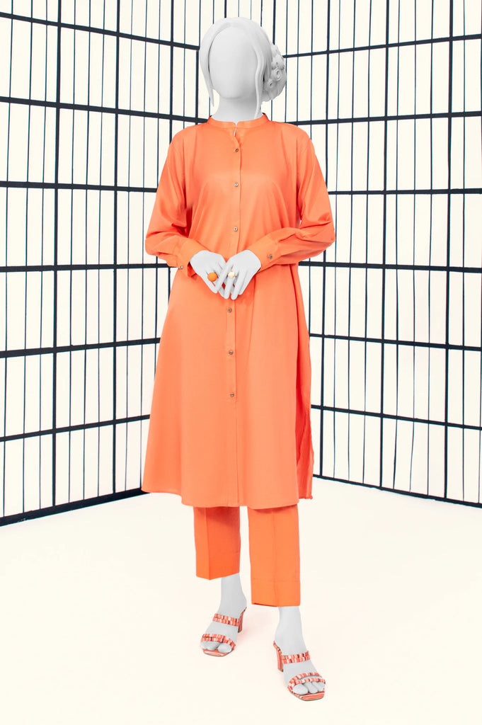 Orange Stylised Kurti