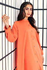 Orange Stylised Kurti
