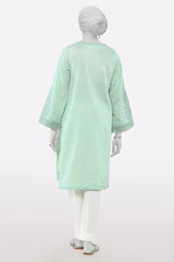 Sea Green Embroidered Kurti