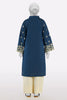 Blue Embroidered Kurti