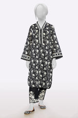 Black Printed Kurti From Sohaye By Diners