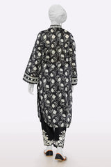 Black Printed Kurti From Sohaye By Diners