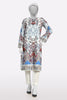 Off White Printed Kurti