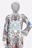 Off White Printed Kurti