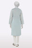 Light Grey Embroidered Kurti