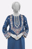 Blue Embroidered Kurti