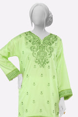 Light Green Embroidered Kurti