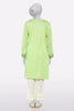 Light Green Embroidered Kurti