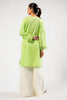Light Green Embroidered Kurti