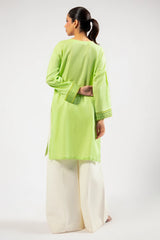 Light Green Embroidered Kurti