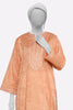 Peach Embroidered Kurti