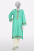 Sea Green Embroidered Kurti