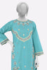 Sea Green Embroidered Kurti