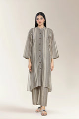 Printed Cambric Beige 2Pc