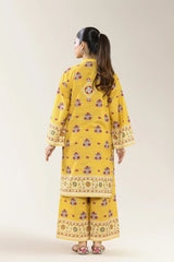 Printed Khaddar-Mustard 2PC