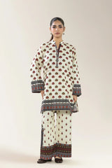 Printed Khaddar-Beige 2PC