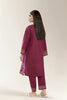 Embroidered Khaddar Plum 2PC