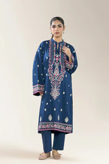 Embroidered Cottel-Blue 2PC