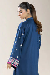 Embroidered Cottel-Blue 2PC