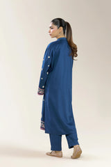 Embroidered Cottel-Blue 2PC