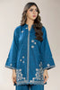 Embroidered Viscose Teal 2PC