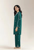 Embroidered Jacquard Green 2PC