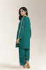 Embroidered Jacquard Green 2PC